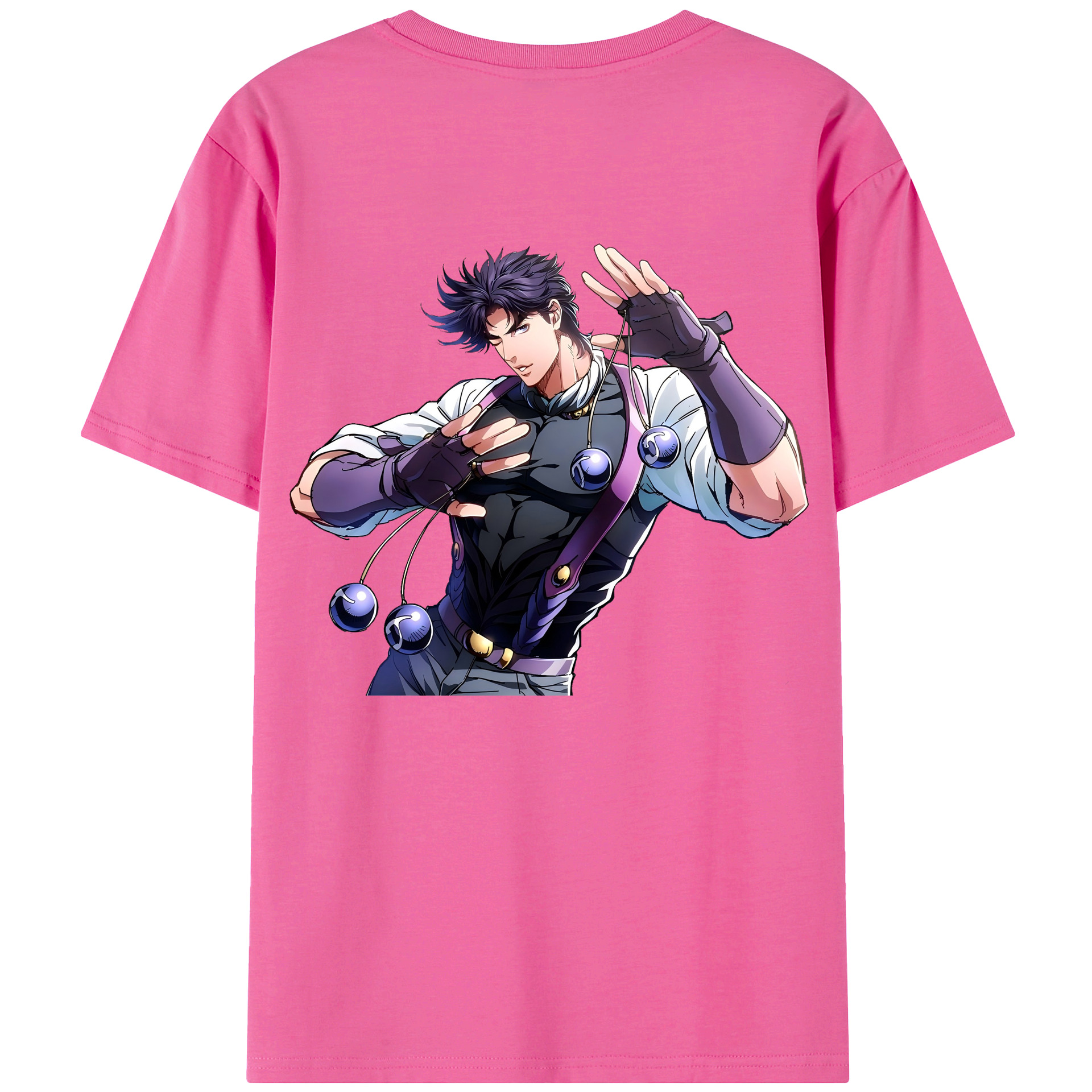 （画像用） ジョジョの奇妙な冒険 JoJo's Bizarre Adventure レディース半袖Tシャツ(バックプリント)